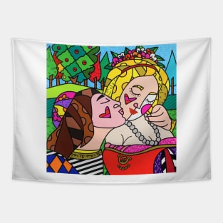 THE KISS Tapestry