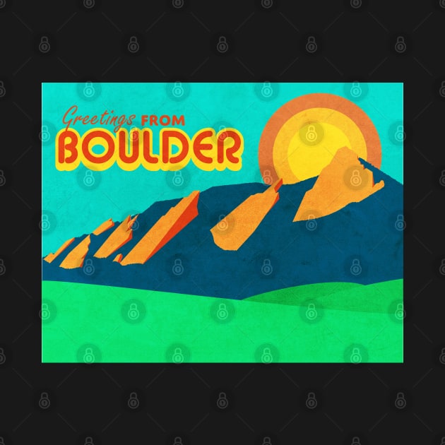 Greetings From Boulder by KlehmInTime