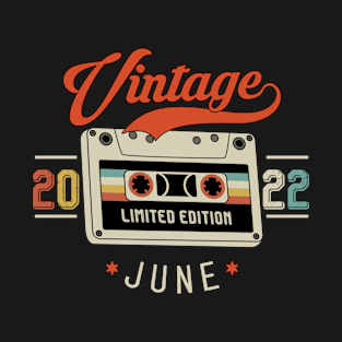 June 2022 - Limited Edition - Vintage Style T-Shirt