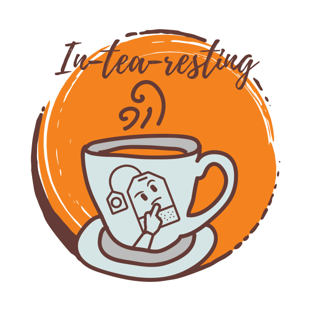 Funny cute teacup design for tea lovers by 4U2NV-LDN