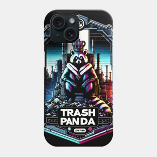 Regal Raccoon: Monarch of the Metropolis Phone Case