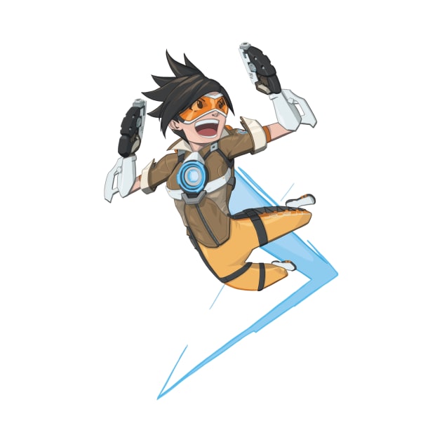 Overwatch: Tracer by donisalmostagenius