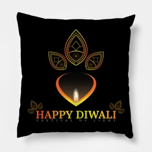 Happy Diwali Festival Of light Pillow
