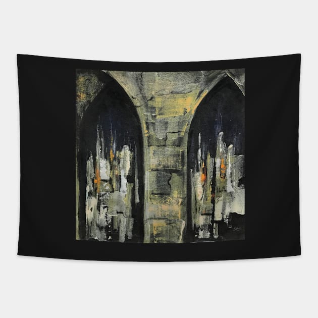 Temple Memories VI Tapestry by artdesrapides