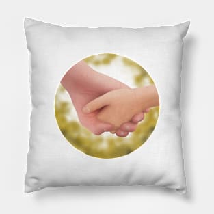 Hand in hand Pillow