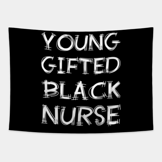 Pretty Black Nurse Educated African American Pride Melanated Afro Queen History Month Curly Natural Hair Strong Women Petty Diva Black Nurse Tapestry Teepublic