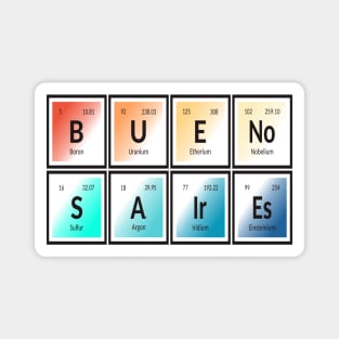 Buenos Aires City | Periodic Table of Elements Magnet