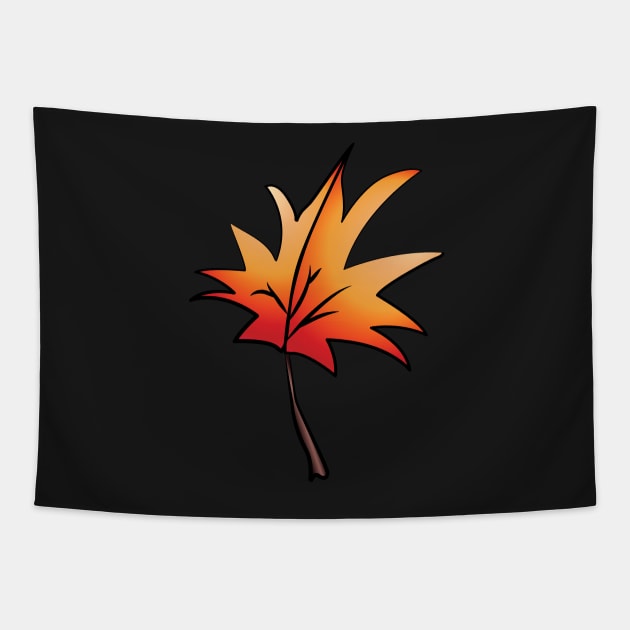 Maple Leaf Tapestry by Kat C.