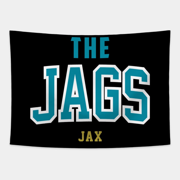 The Jags Football Tapestry by funandgames