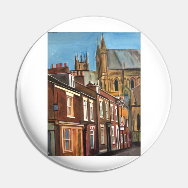 Beverley, Houses And Minster Pin by golan22may