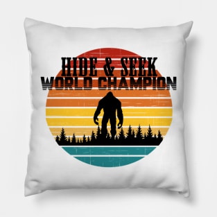 Sasquatch Hide and Seek Pillow