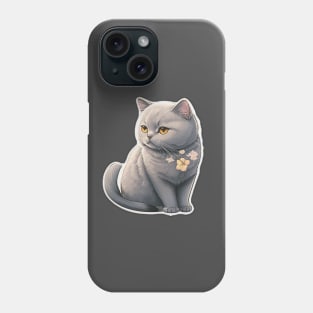 a cute chartreux Phone Case