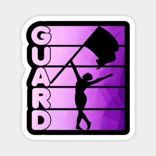 Color Guard Marching Band Flag Magnet