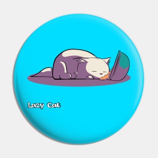 Lazy Cat (Hungry) Pin