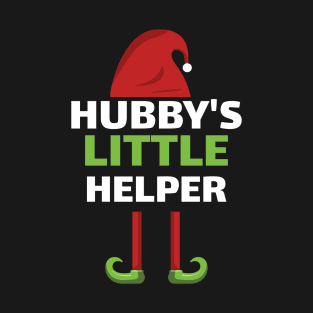 Hubby's Little Helper, I Am His Wife, Elf On A Shelf, Christmas Cheer T-Shirt