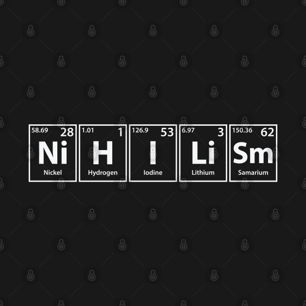 Nihilism (Ni-H-I-Li-Sm) Periodic Elements Spelling by cerebrands