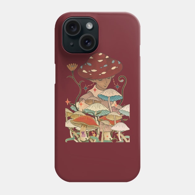 Mushroom Elf Phone Case by Viper Unconvetional Concept