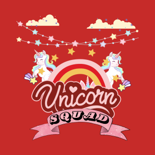 Kawaii Unicorn Squad T-Shirt