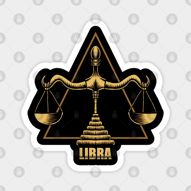 Libra Magnet by TambuStore