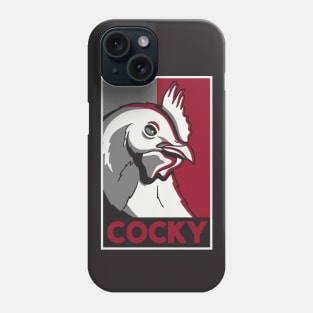 Cocky Rooster // Funny Vintage Rooster Phone Case