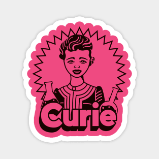 Curie Doll (Lineal) Magnet