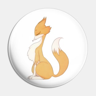 Wise fox Pin