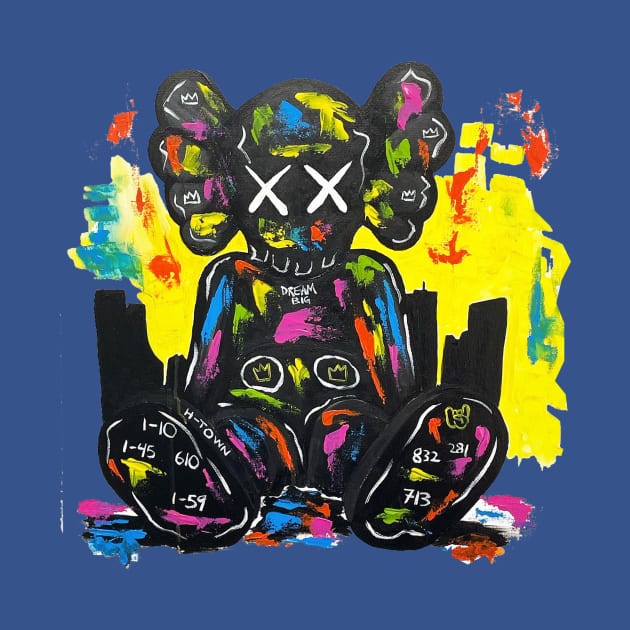 kaws xx art by kabaryangbaik