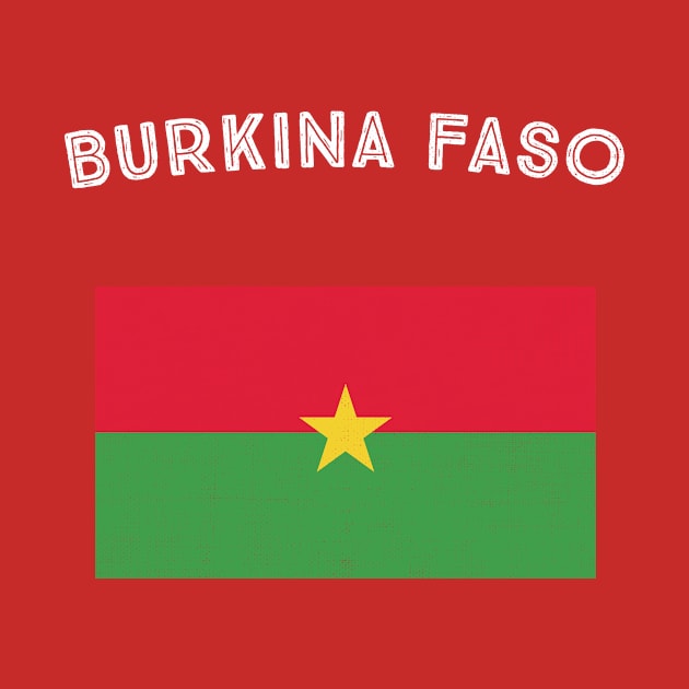 Burkina Faso Flag by phenomad