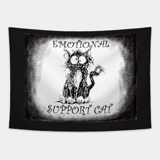 Emotional Support Cat Tapestry