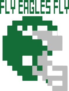 Eagles - Fly Eagles Fly 8 bit Magnet