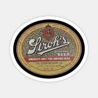Stroh's Beer - Retro Style Magnet