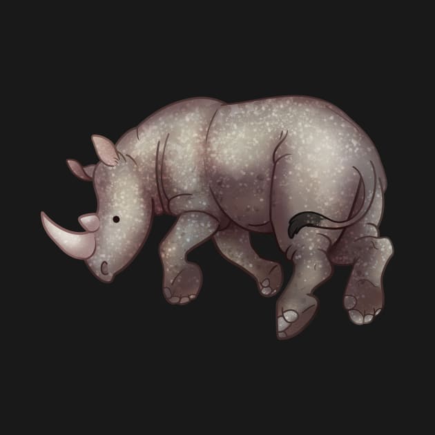 Cozy Rhinoceros by Phoenix Baldwin