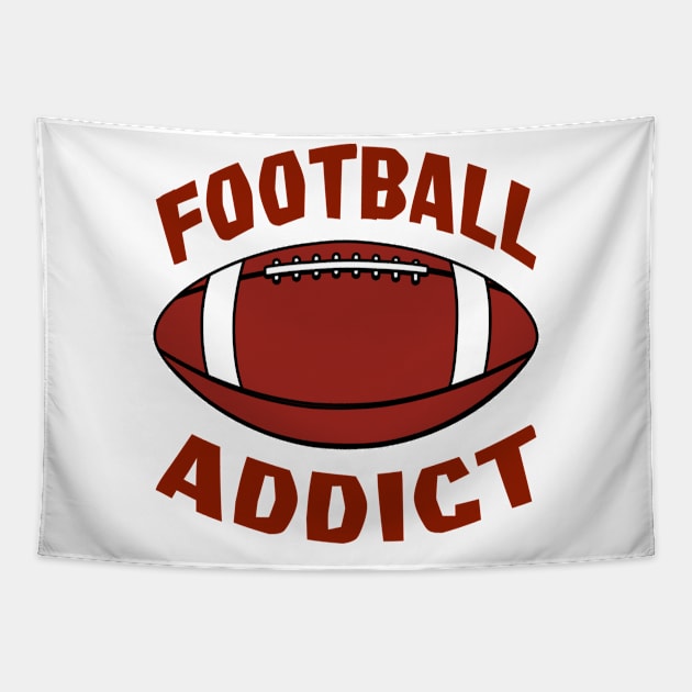 Football Addict Tapestry by Edy