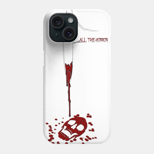 All The Horror - Knife Logo Phone Case by All The Horror