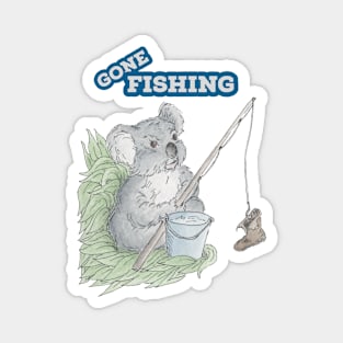 Gone Fishing Magnet