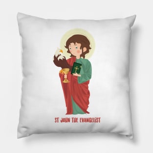 San Juan. El evangelista Pillow