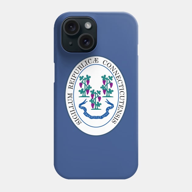 State of Connecticut Phone Case by Comshop