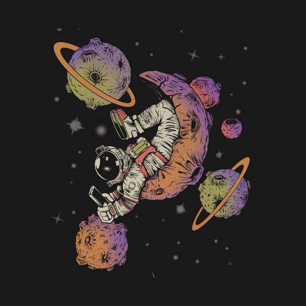 Selfie Spaceman - Astronaut by HelloDisco