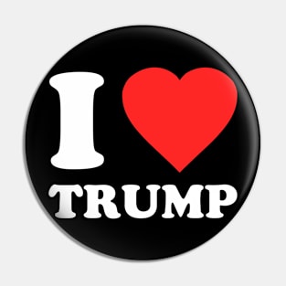 I Love Trump Pin