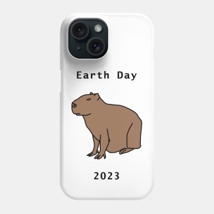 Capybara Earth Day 2023 Phone Case