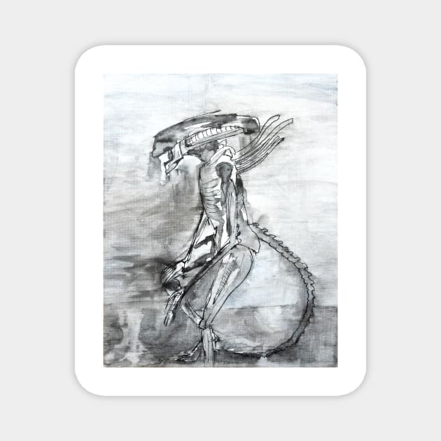 Xenomorph - Fan Art Magnet by Ambient Abstract