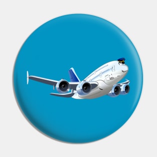 Cartoon plane Pin