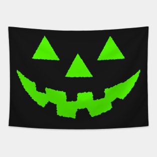 Jack O' Lantern GLOW EFFECT Pumpkin Halloween Costume Tshirt Tapestry