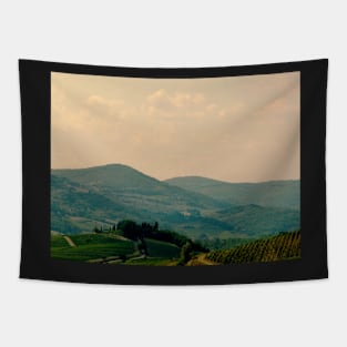 A Tuscan View Tapestry