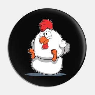 chicken and an egg Pin