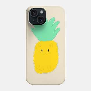 Pineapple cat Phone Case