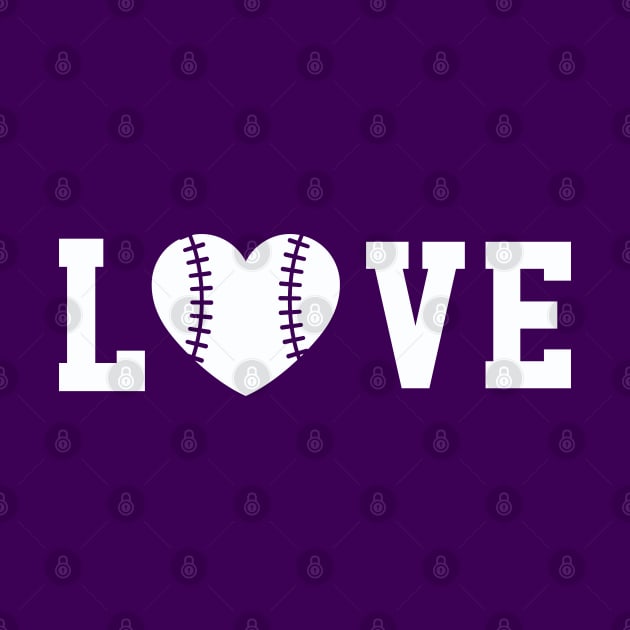 Baseball Love by ArtStopCreative