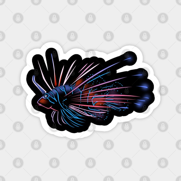 Lion Fish Magnet by albertocubatas