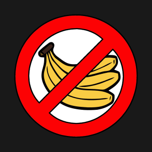 No Bananas On Boat Anti Bananas Superstition T-Shirt