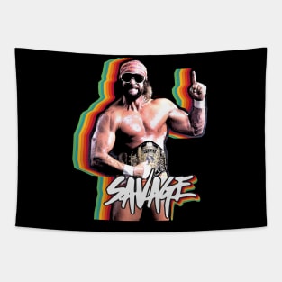 MACHO! SAVAGE Tapestry